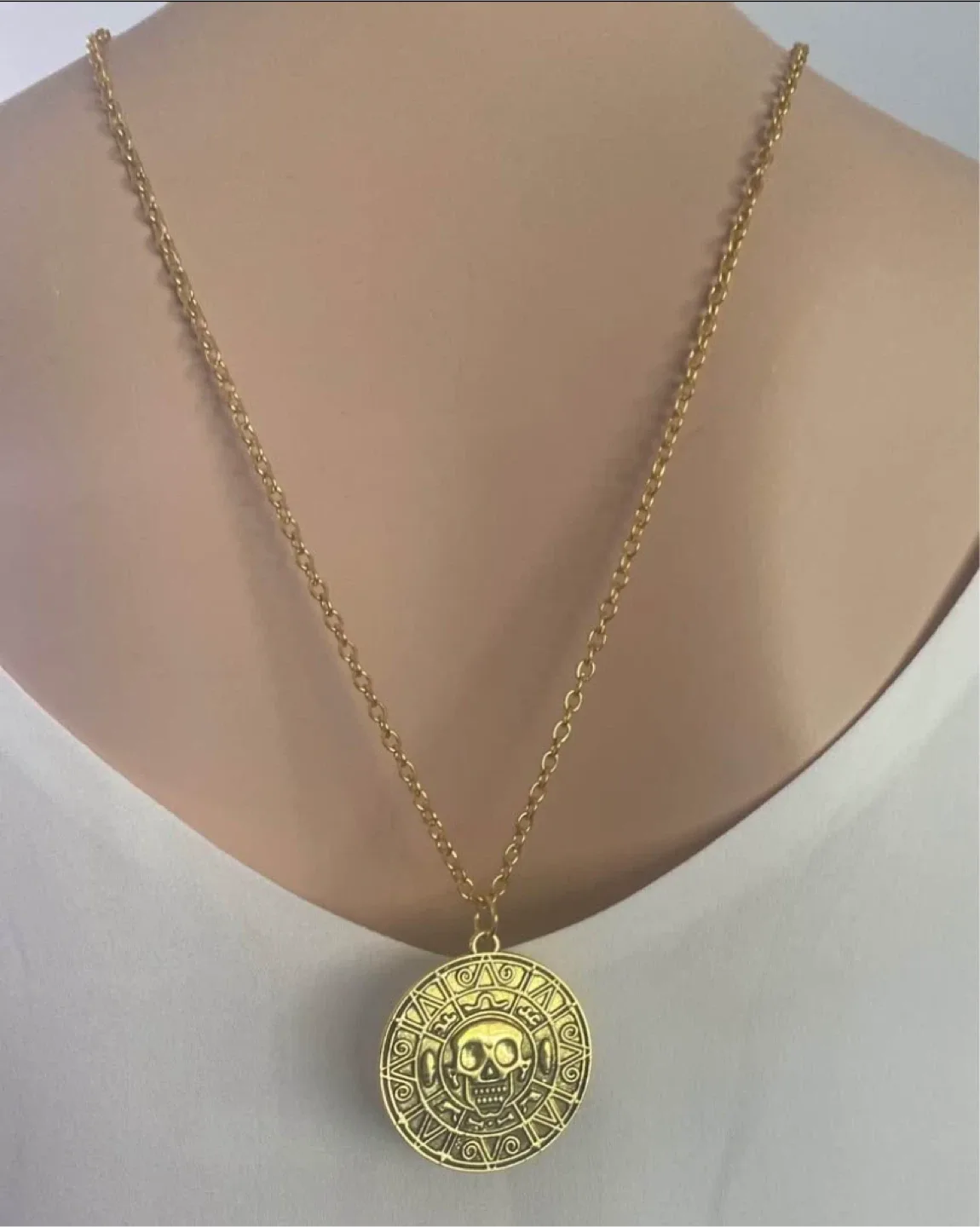 NEW: Pirates of the Caribbean Aztec Gold Necklace image indicator(8)