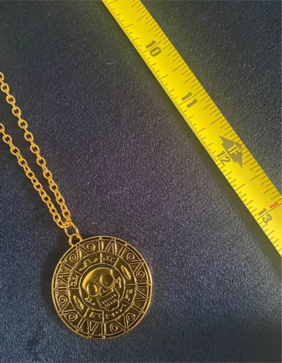 NEW: Pirates of the Caribbean Aztec Gold Necklace image indicator(10)