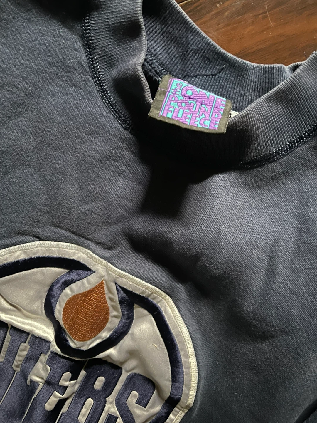Vintage Starter Edmonton Oilers Sweatshirt - photo 2