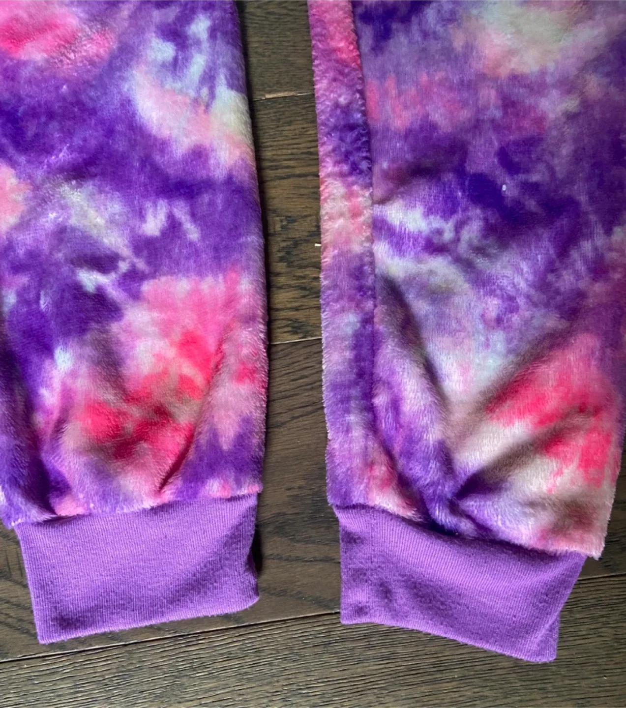 LIKE NEW: PJ Place Tie Dye Fleece Onesie  - Size XL (14) image indicator(5)