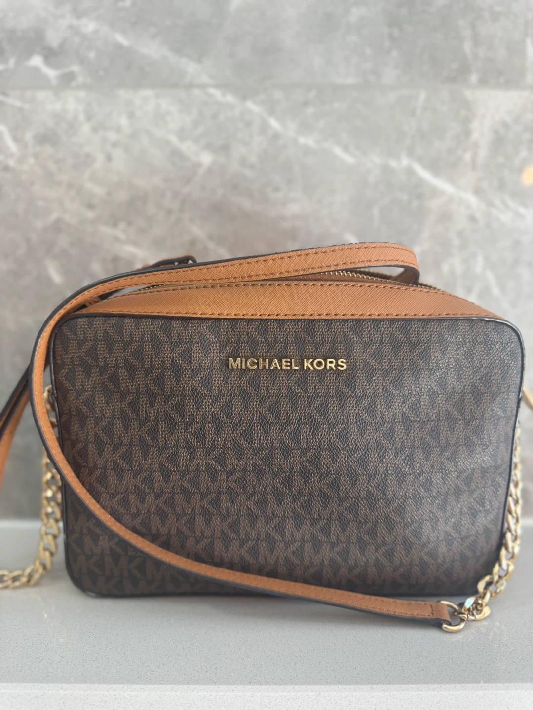Michael Kors Brown Crossbody Bag