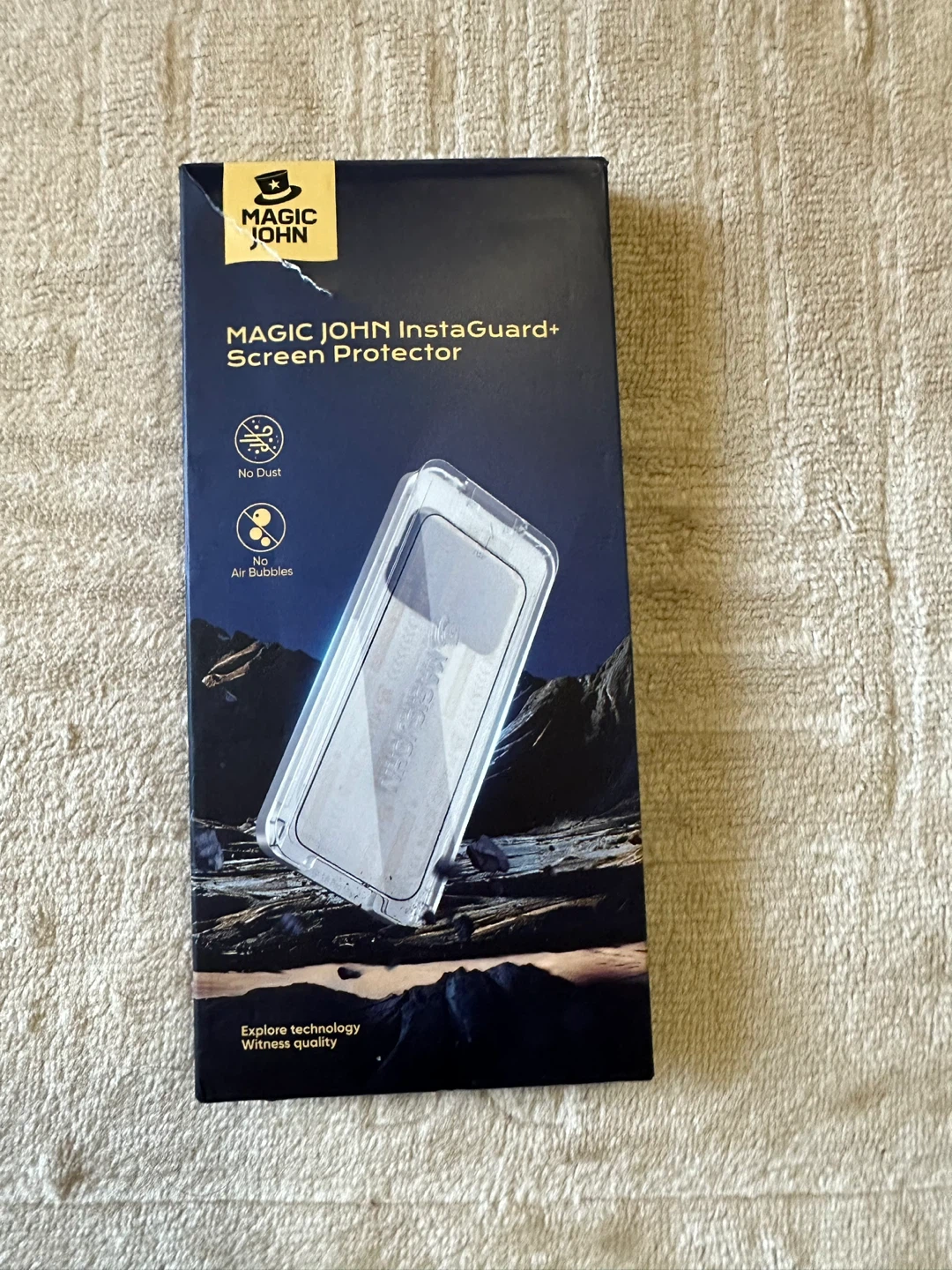 MAGIC JOHN iPhone 16 Pro Privacy Screen Protector 2 pack NEW - photo 2