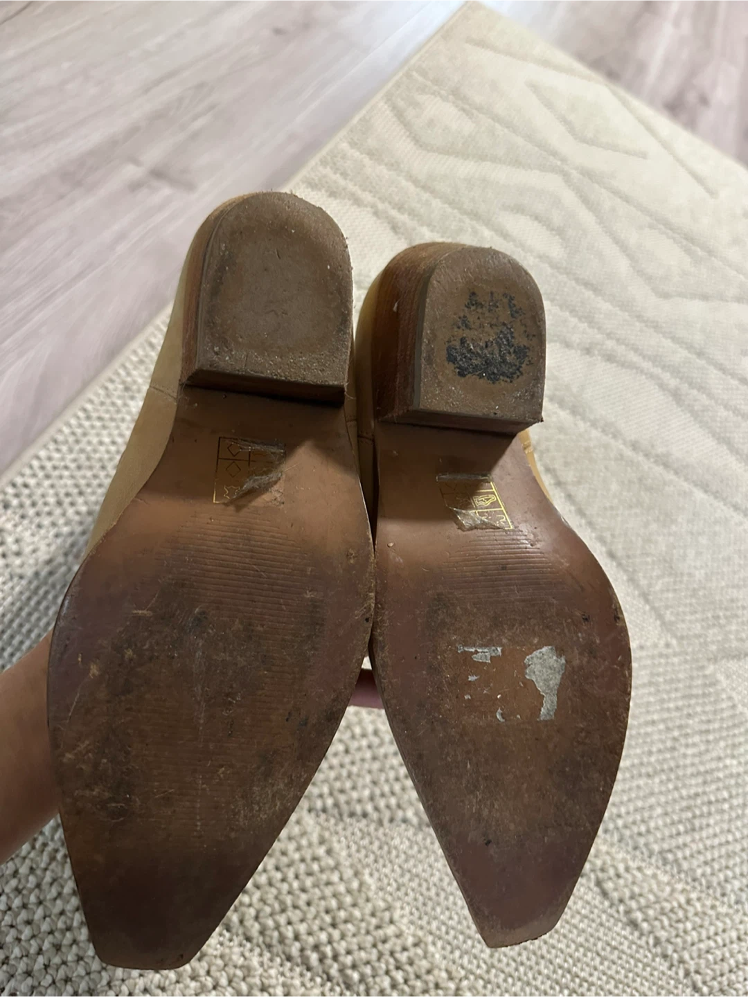 Tan Woman’s Cowboy Boots, Size 7.5 - photo 5