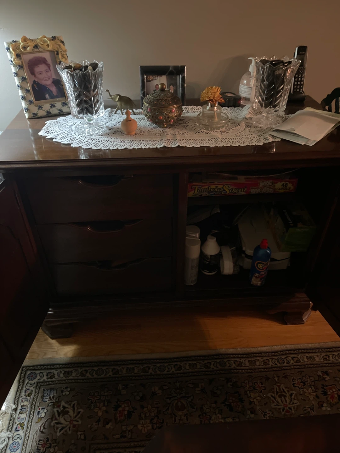 Old antique cabinet - photo 2