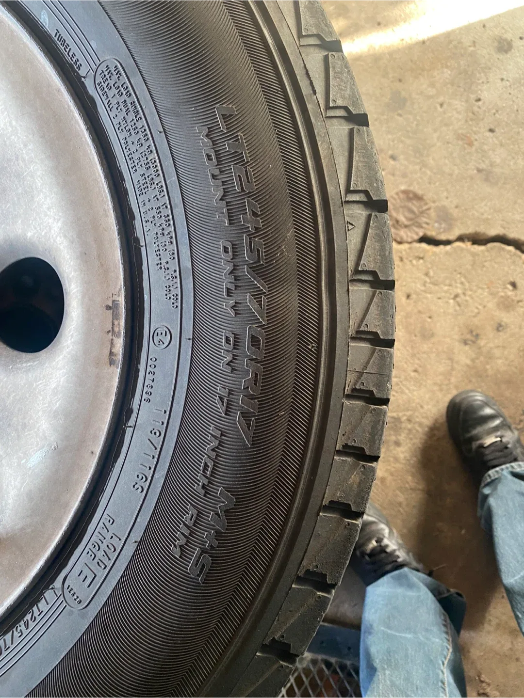 Tires and rims image indicator(5)