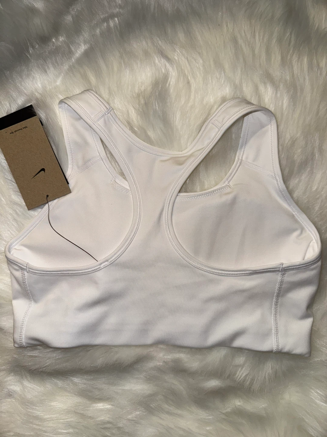 New Nike Dri-FIT Indy Light-Support Sports Bra - White, Size M - photo 2