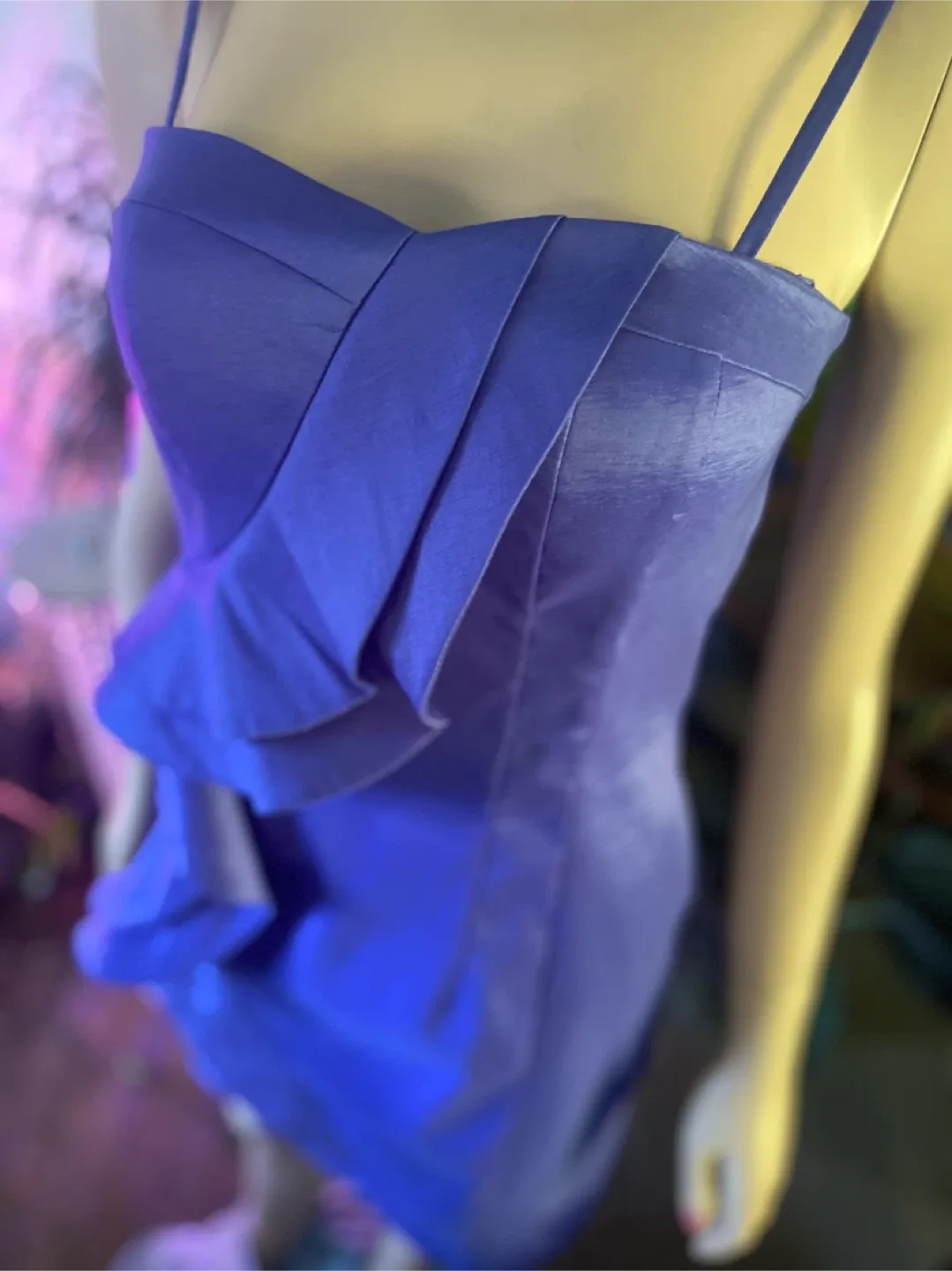 NEW: Jessica Simpson Purple Cocktail Dress Size 12 image indicator(4)