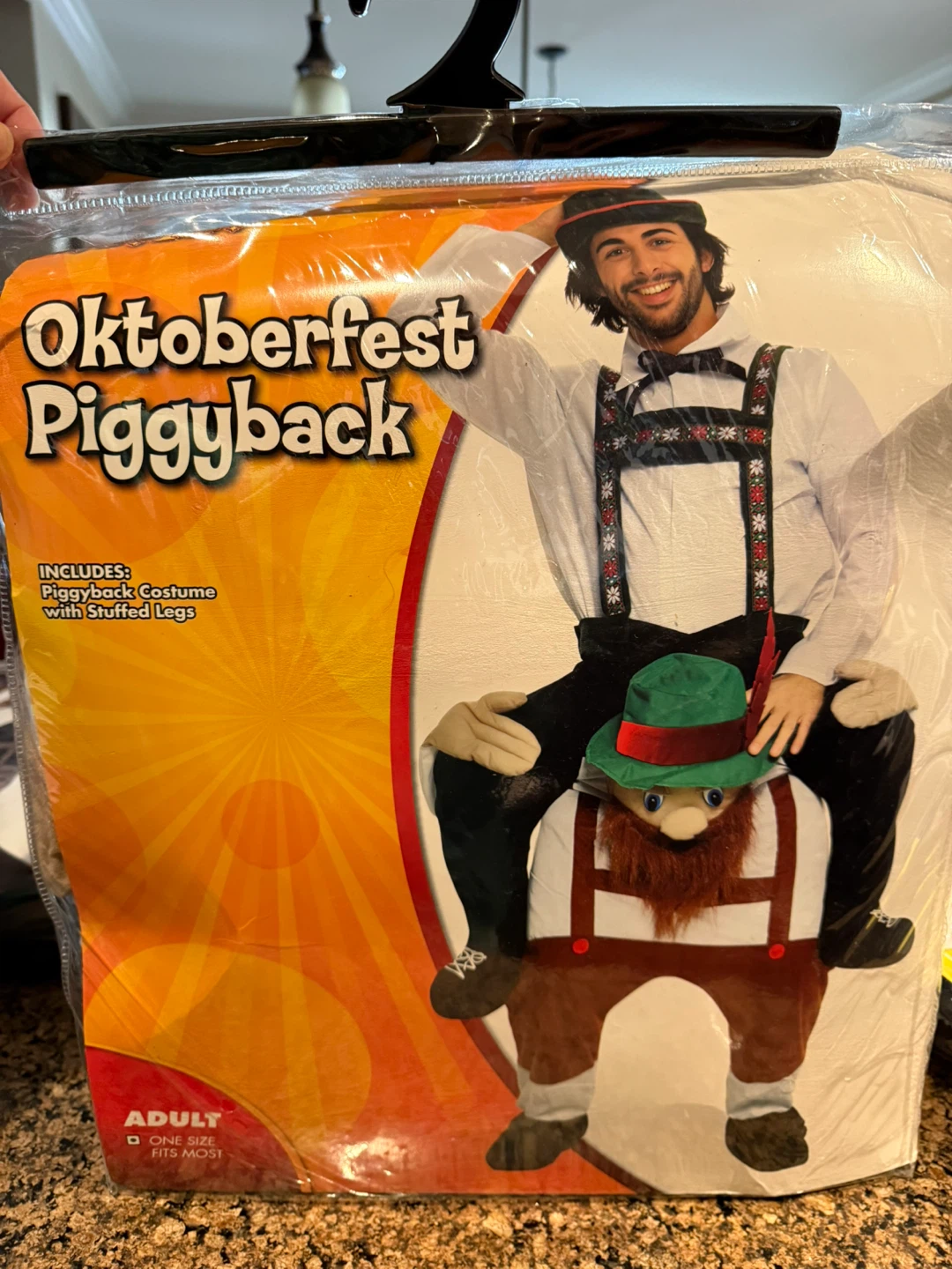 Oktoberfest Piggyback Adult Costume - One Size