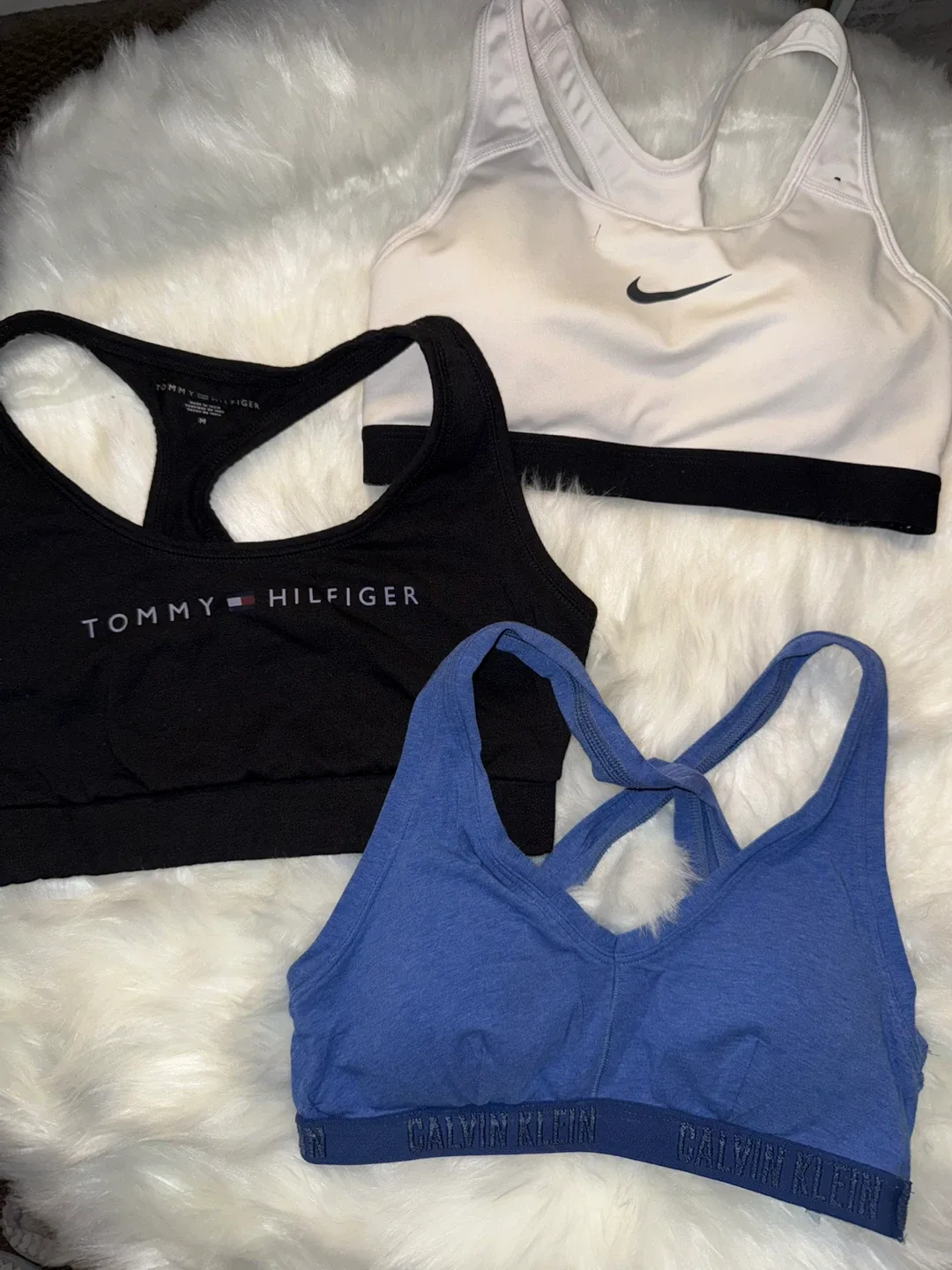 Nike, Tommy Hilfiger, Calvin Klein Sports Bras