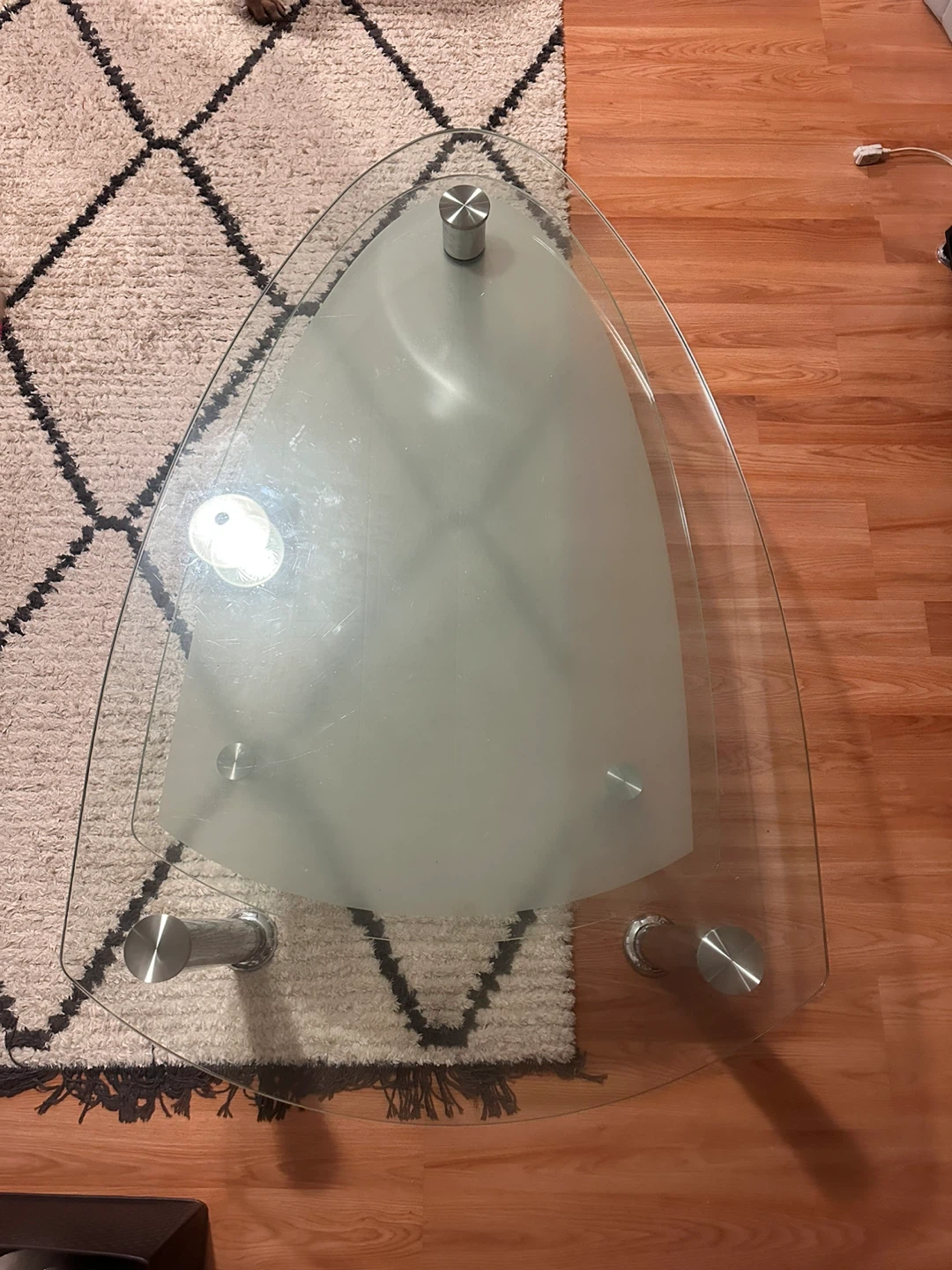 Glass Top Coffee Table - photo 3