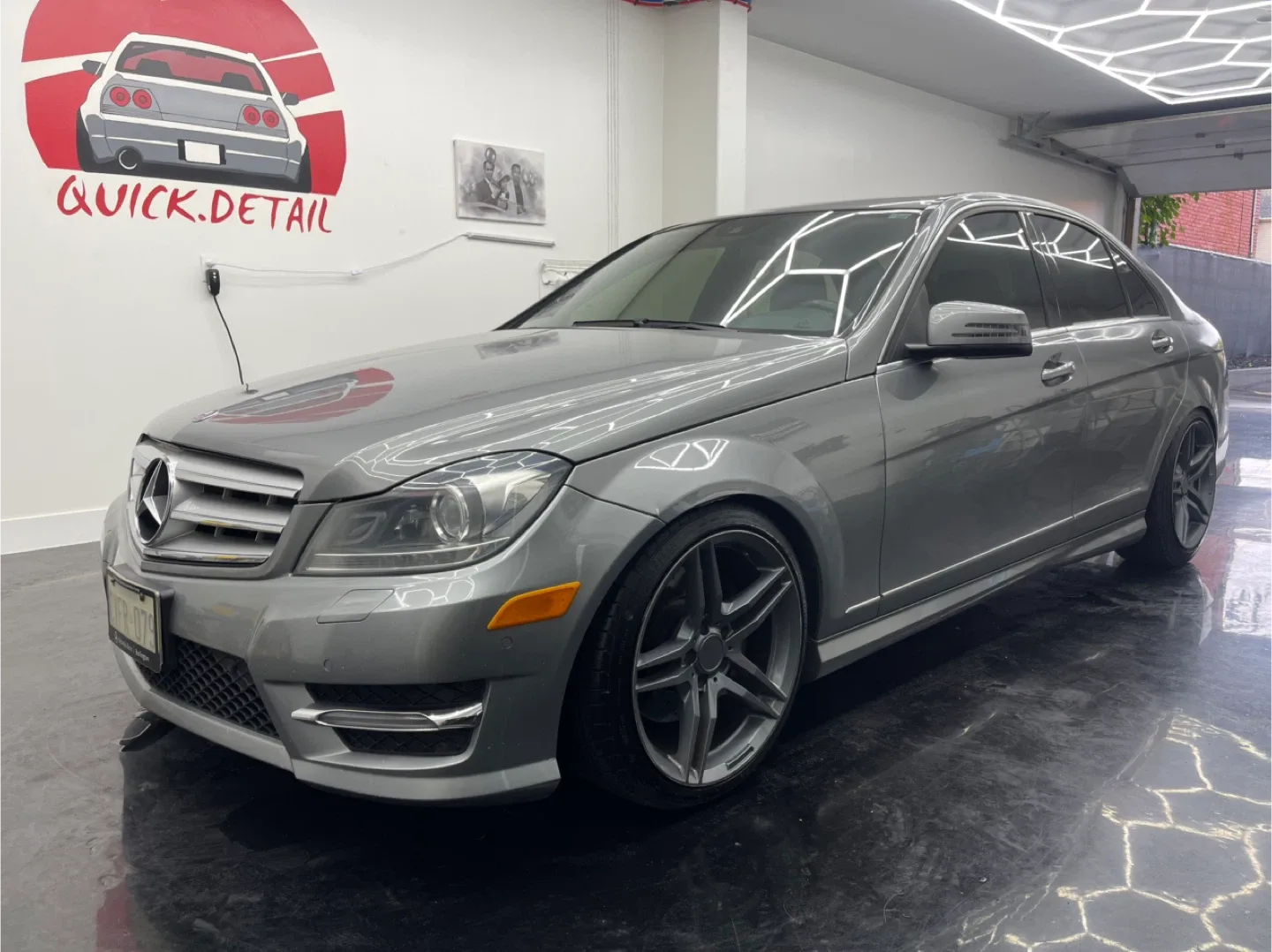 Used Alloy Rims - Set of Four fits 2009-2014 c300 image indicator(9)