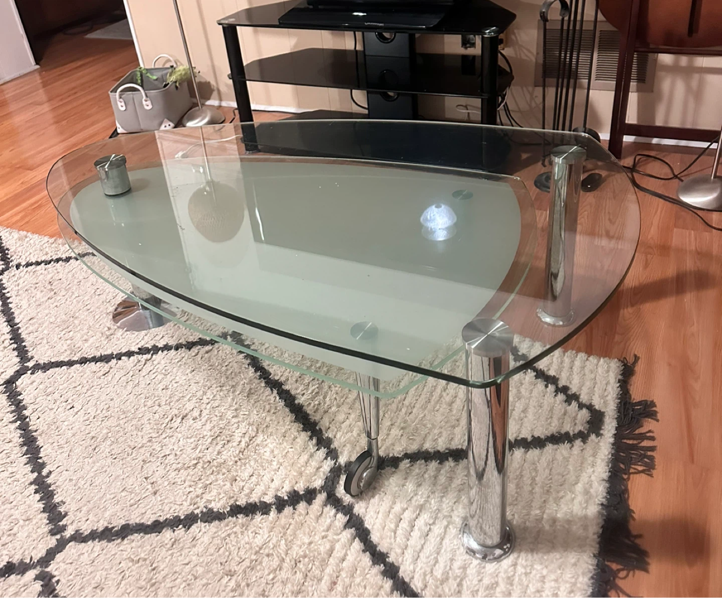 Glass Top Coffee Table
