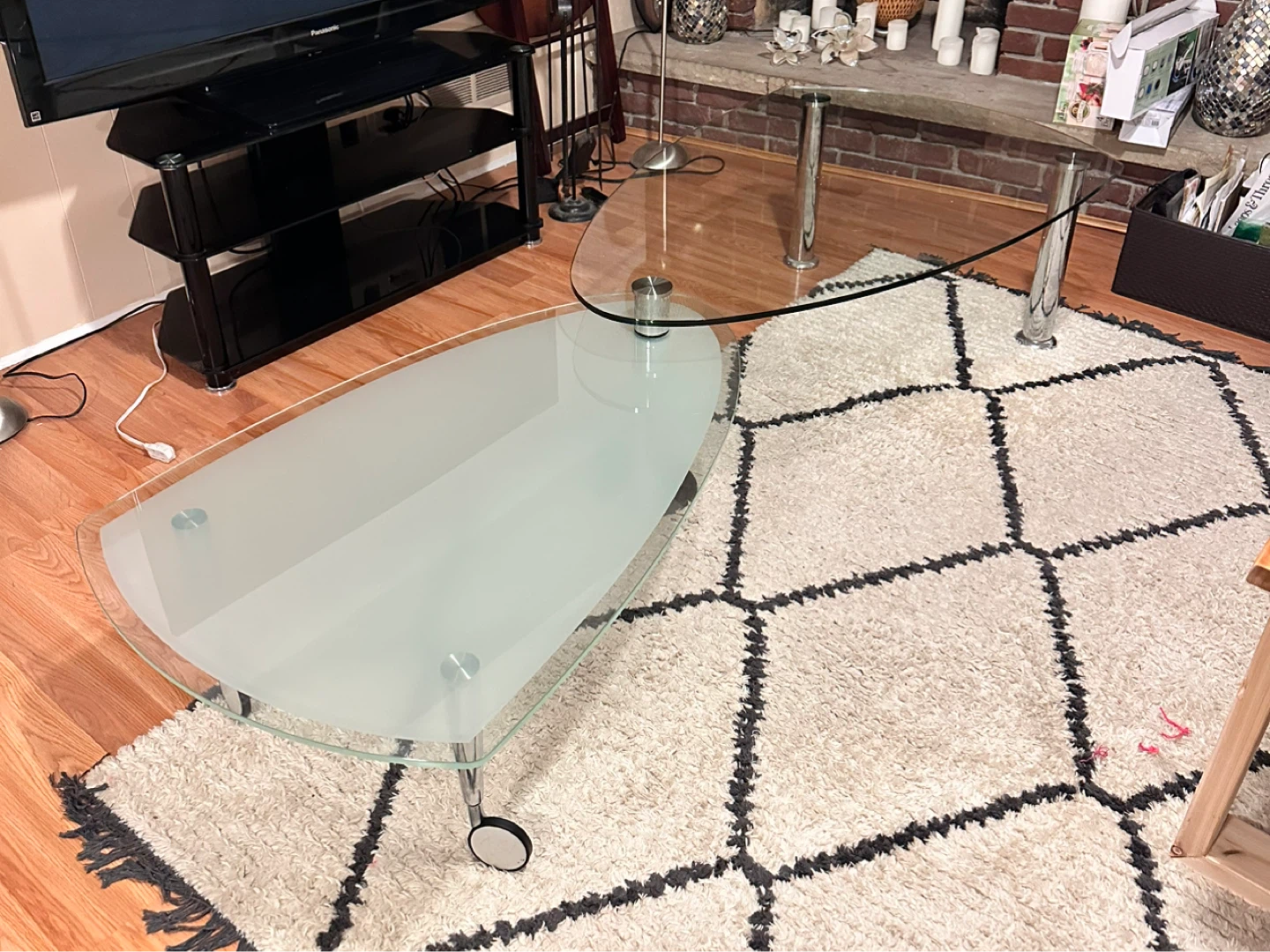 Glass Top Coffee Table - photo 4