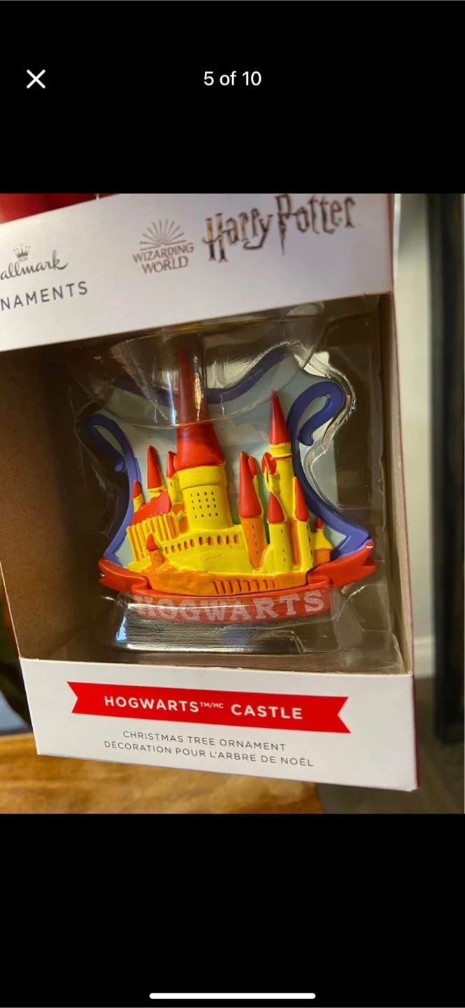 NEW: Hallmark Harry Potter Hogwarts Castle Ornament - New - photo 4
