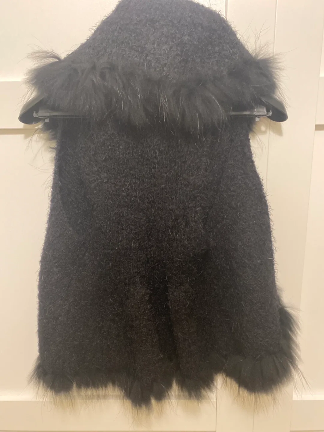 Rudsak Black Fur Vest - Size XS/S image indicator(3)