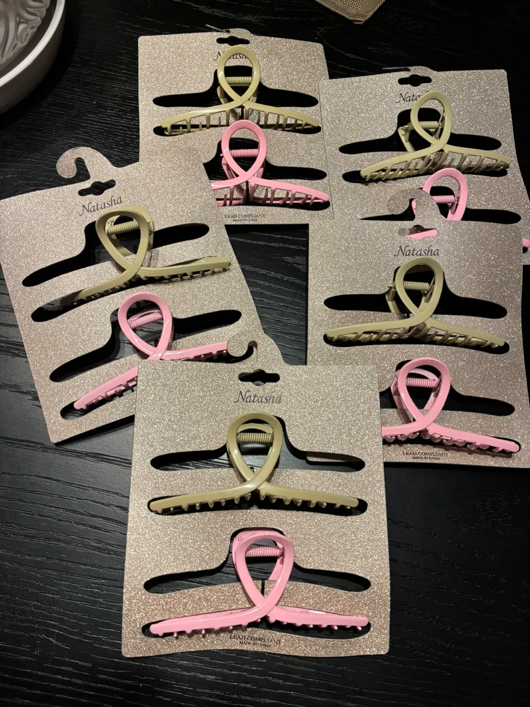 Natasha Hair Claw Clip Set - New