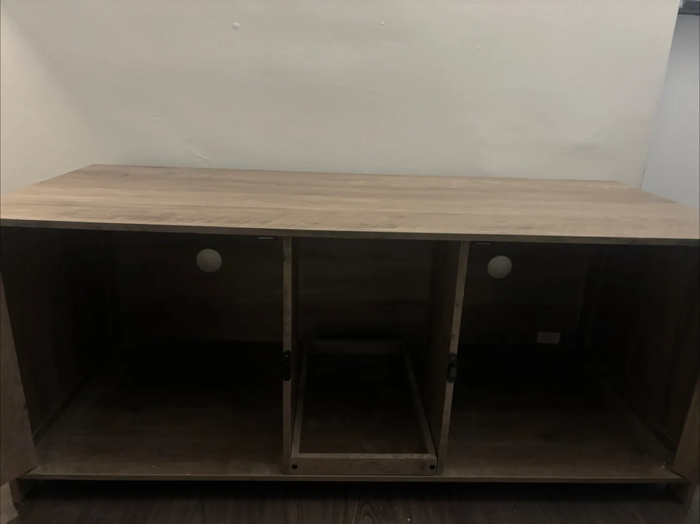 Enclosed cat litter cabinet image indicator(3)