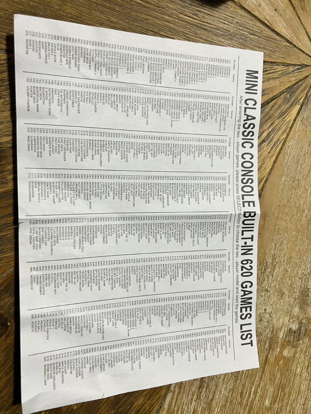 Mini Game Anniversary Edition Entertainment System - 620 Games image indicator(2)