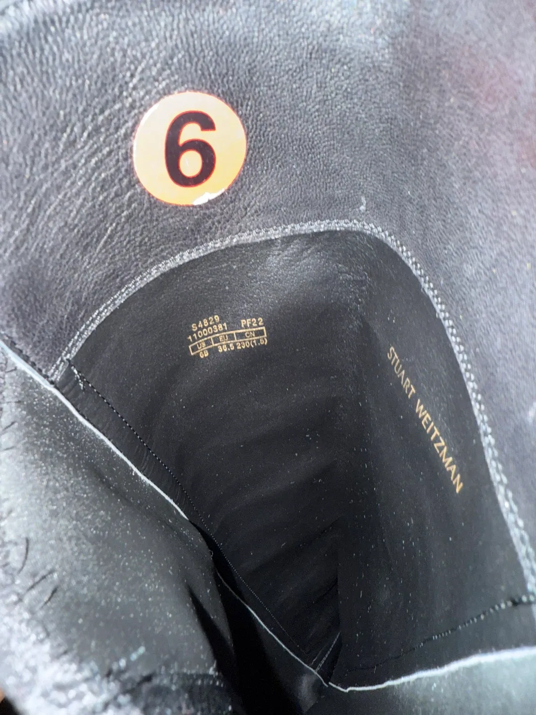 Stuart Weitzman Over-the-Knee Boots - Size 6 image indicator(5)