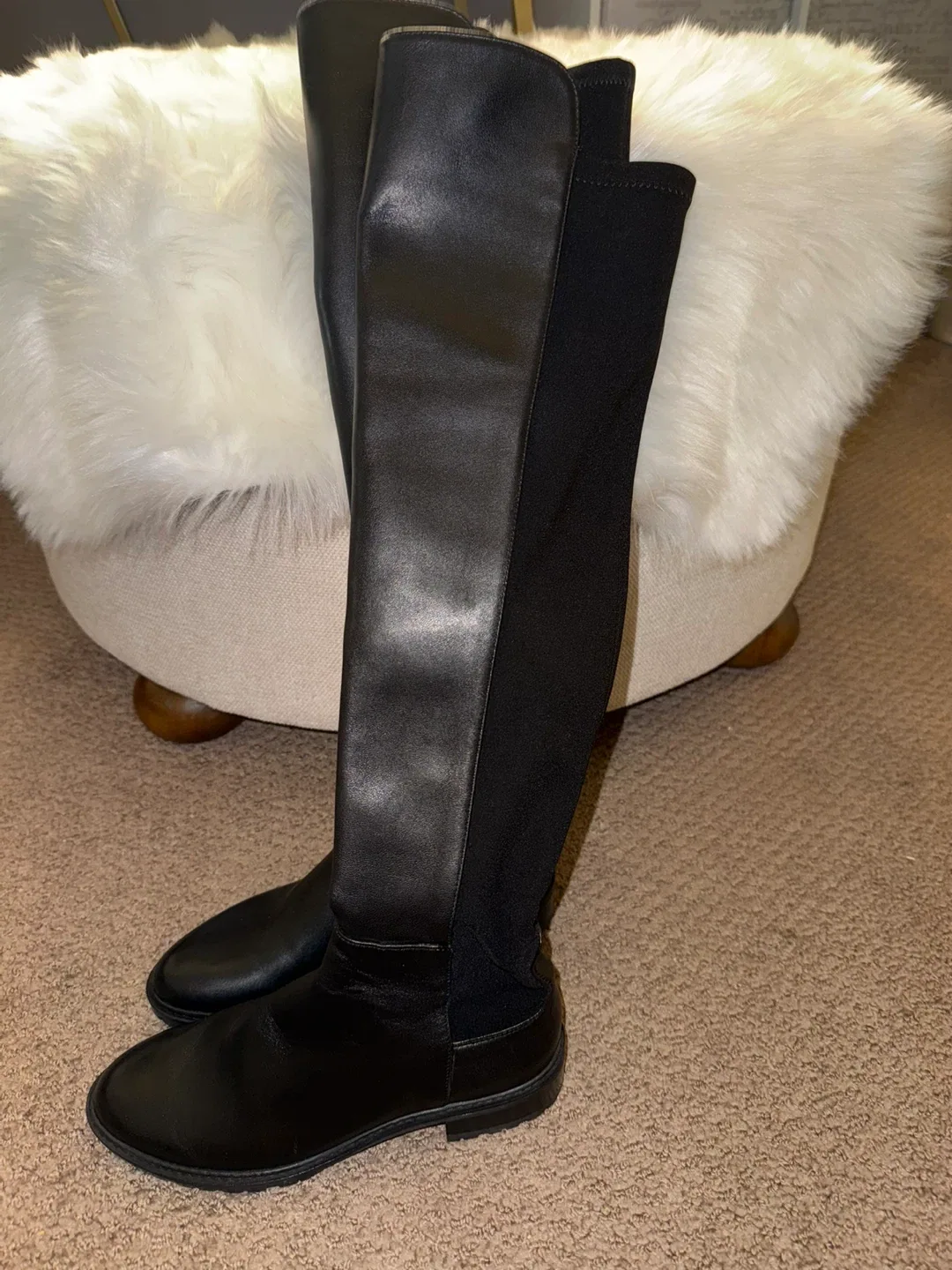 Stuart Weitzman Over-the-Knee Boots - Size 6 image indicator(2)