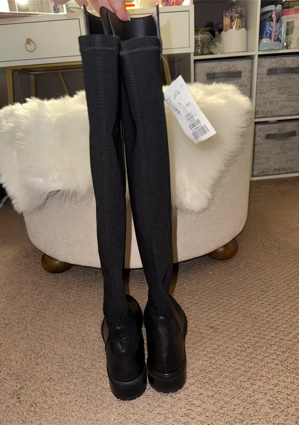 Stuart Weitzman Over-the-Knee Boots - Size 6 image indicator(7)
