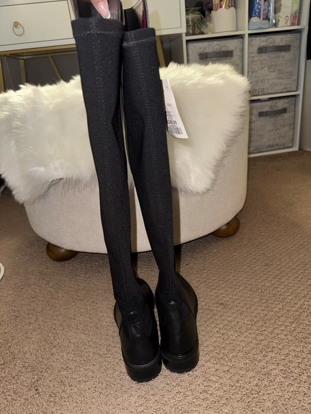 Stuart Weitzman Over-the-Knee Boots - Size 6 image indicator(8)