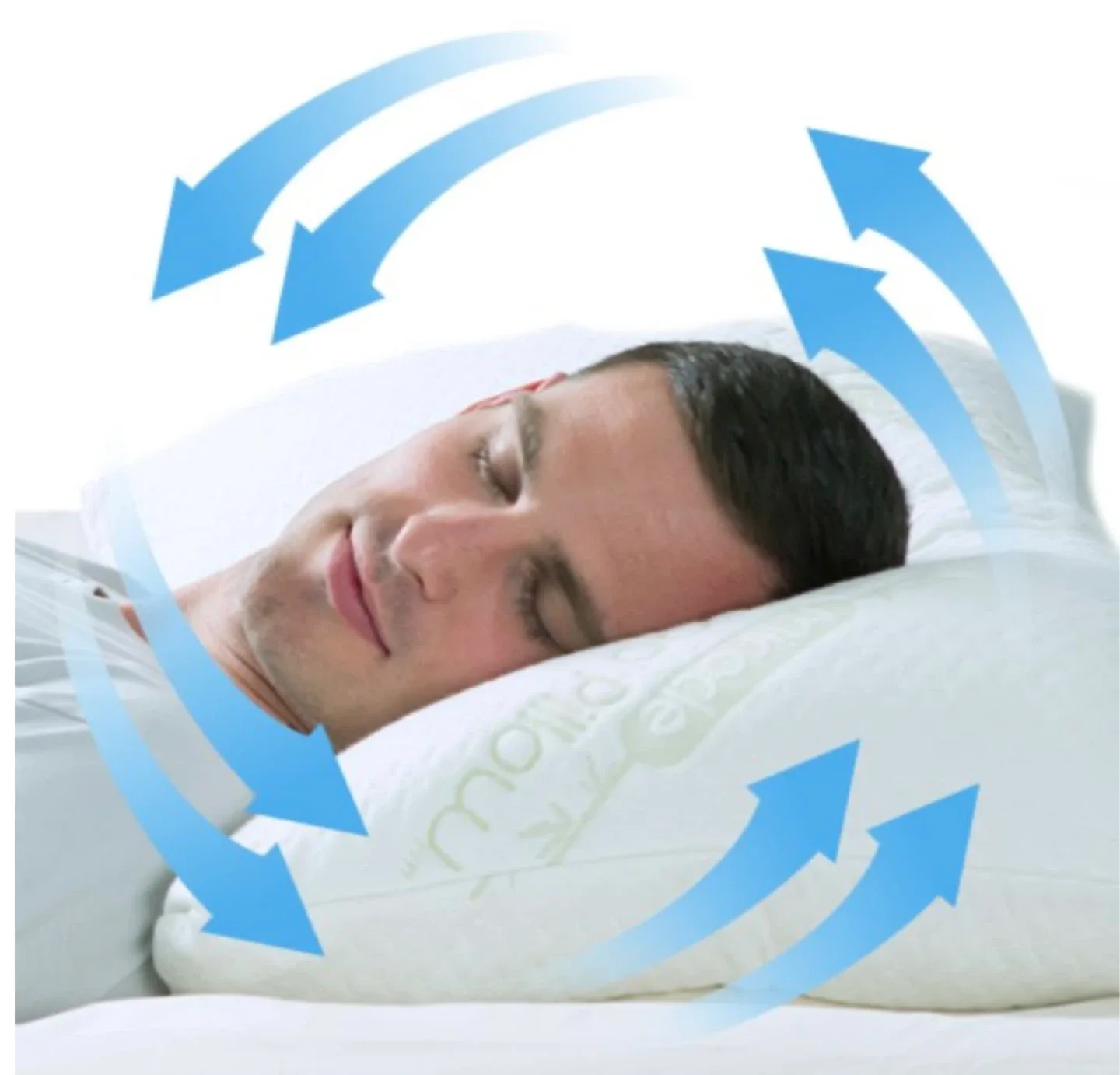 Miracle Bamboo Pillow Deluxe King 20" x 36" image indicator(6)