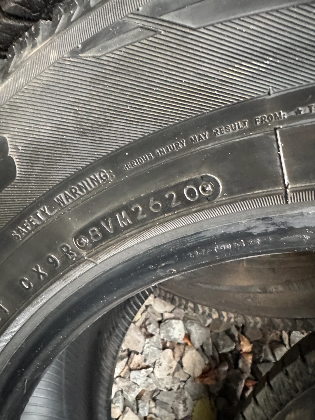Studless Winter Tires 245/65R17 nitto sn3 set of four - photo 3