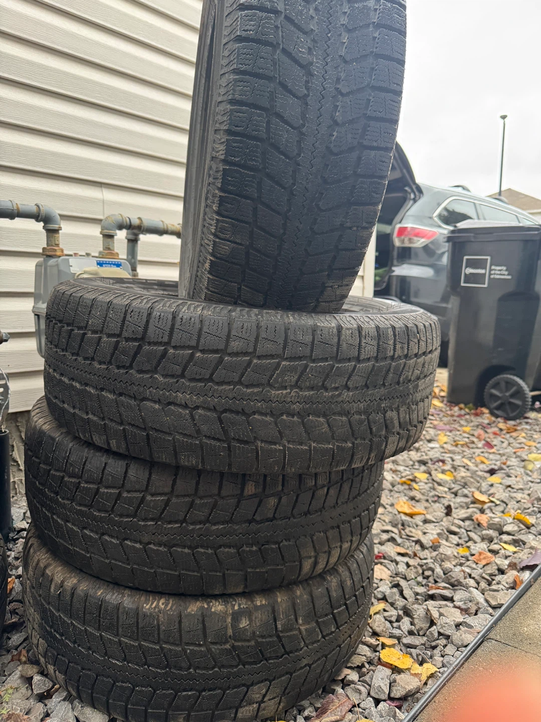 Studless Winter Tires 245/65R17 nitto sn3 set of four