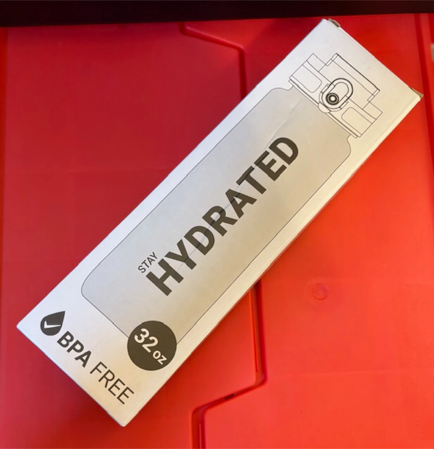 🤩Stay Hydrated 32oz Water Bottle - New in Box! - photo 3