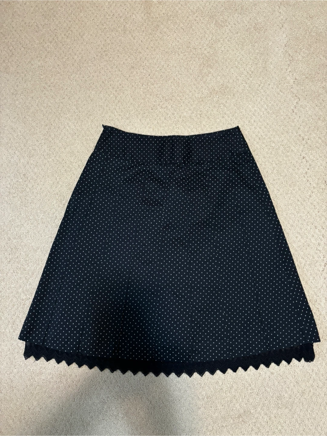 Olive des Olive Black Polka Dot Skirt