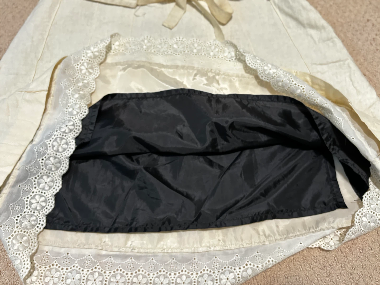 Olive de Olive Skirt -  with detachable lining and ribbon - photo 2