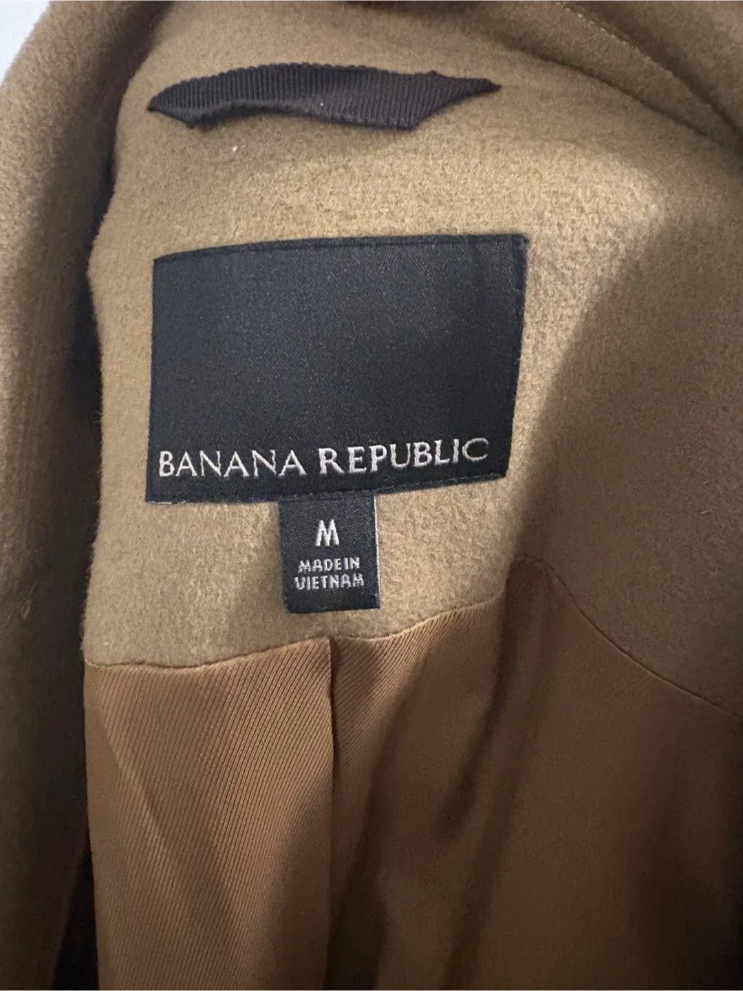 Banana Republic Italian Melton Topcoat - Size M image indicator(2)