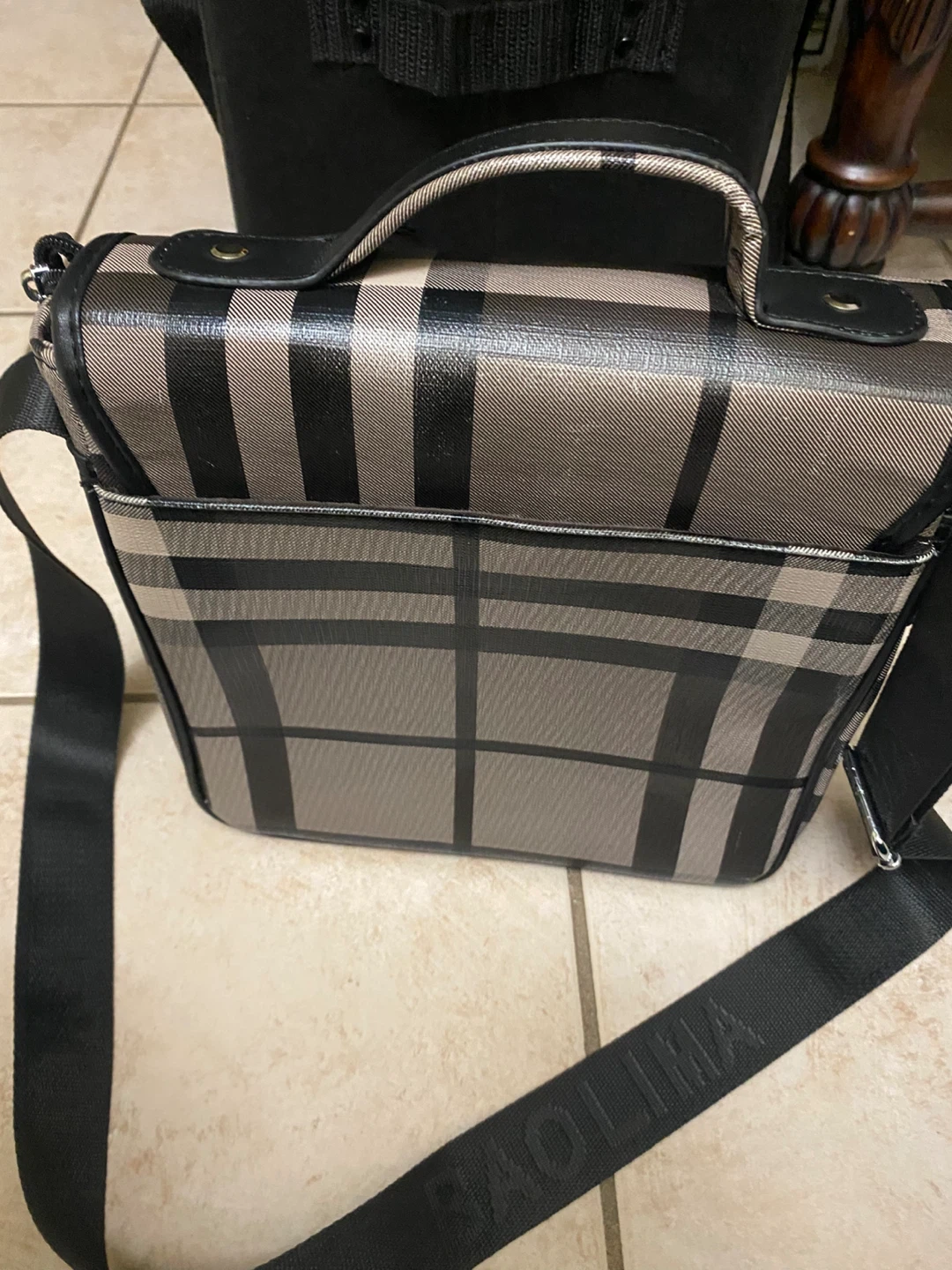 Baolima Plaid Shoulder Bag - photo 3