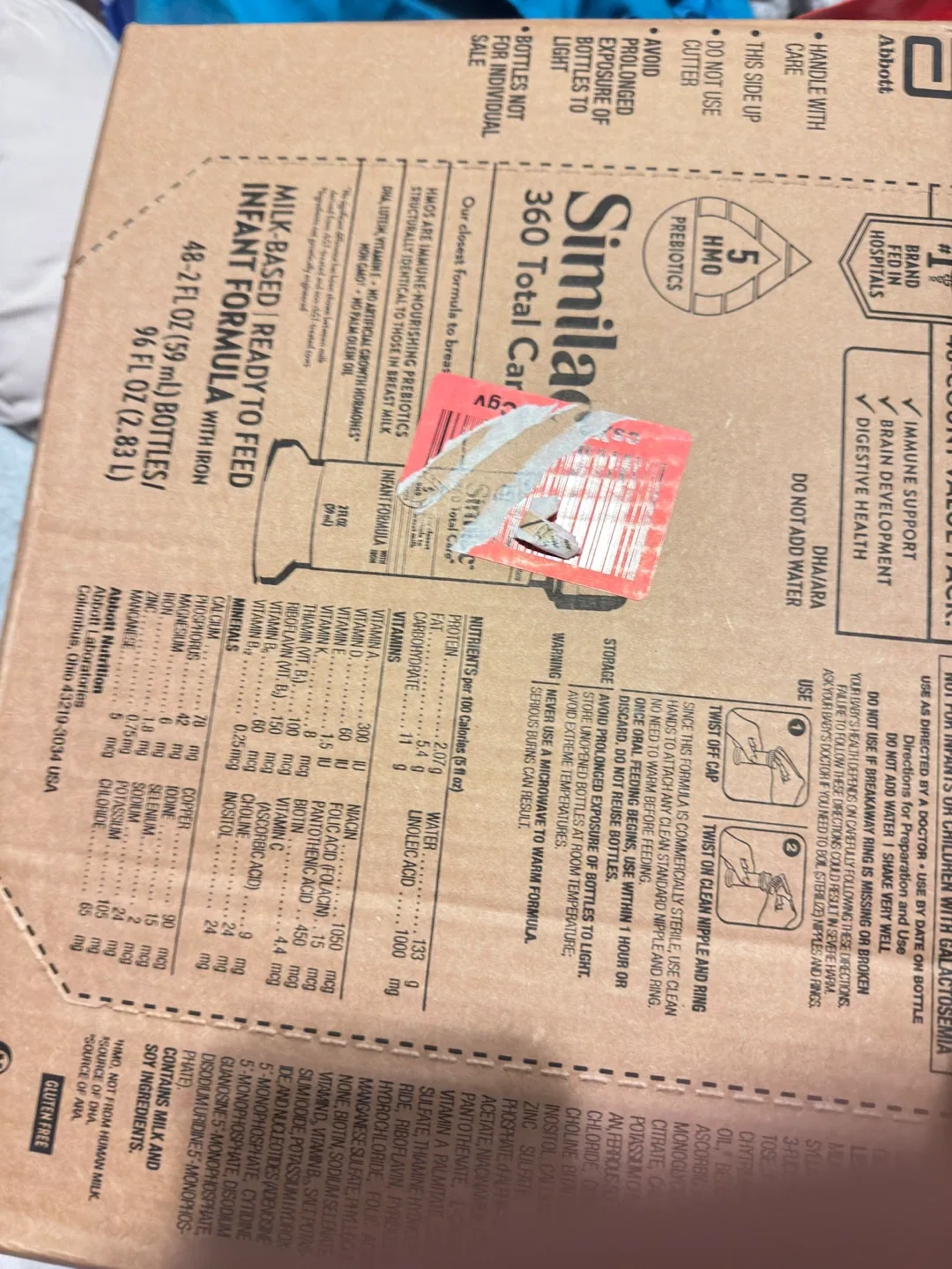 Similac 360 Total Care Infant Formula, 2 fl oz image indicator(2)