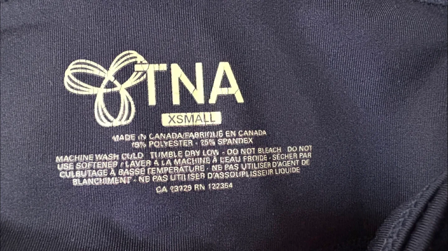 2 Pairs TNA Black Leggings - Size XS image indicator(5)