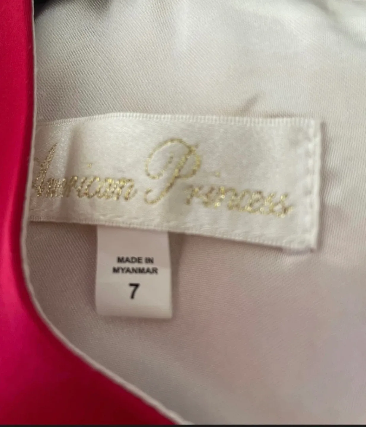 American Princess Girls Dress - Size 7 image indicator(4)