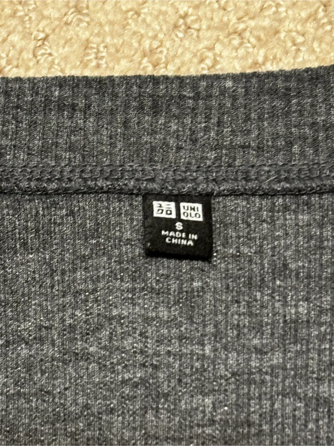 Uniqlo Gray long Cardigan - Size S image indicator(3)