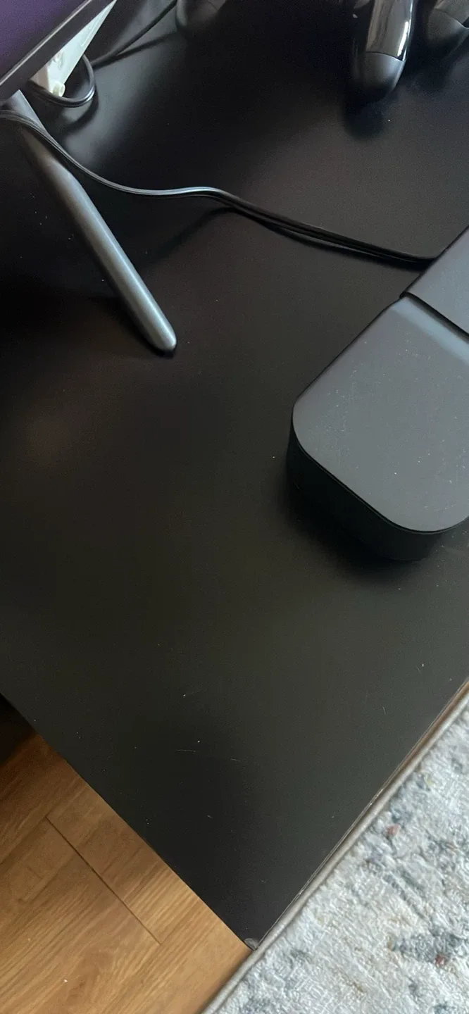 Black TV Stand/Console Table image indicator(4)