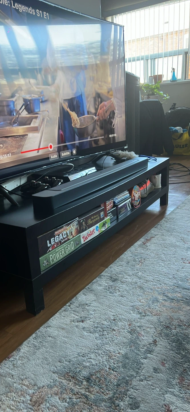 Black TV Stand/Console Table