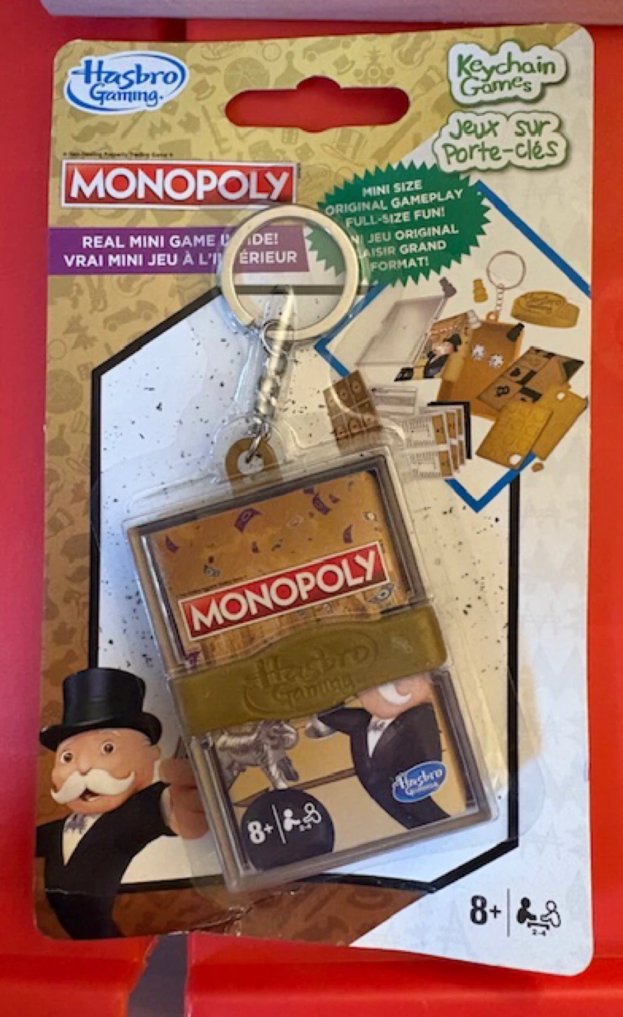 🤩Monopoly Keychain Game - Mini Size - photo 2