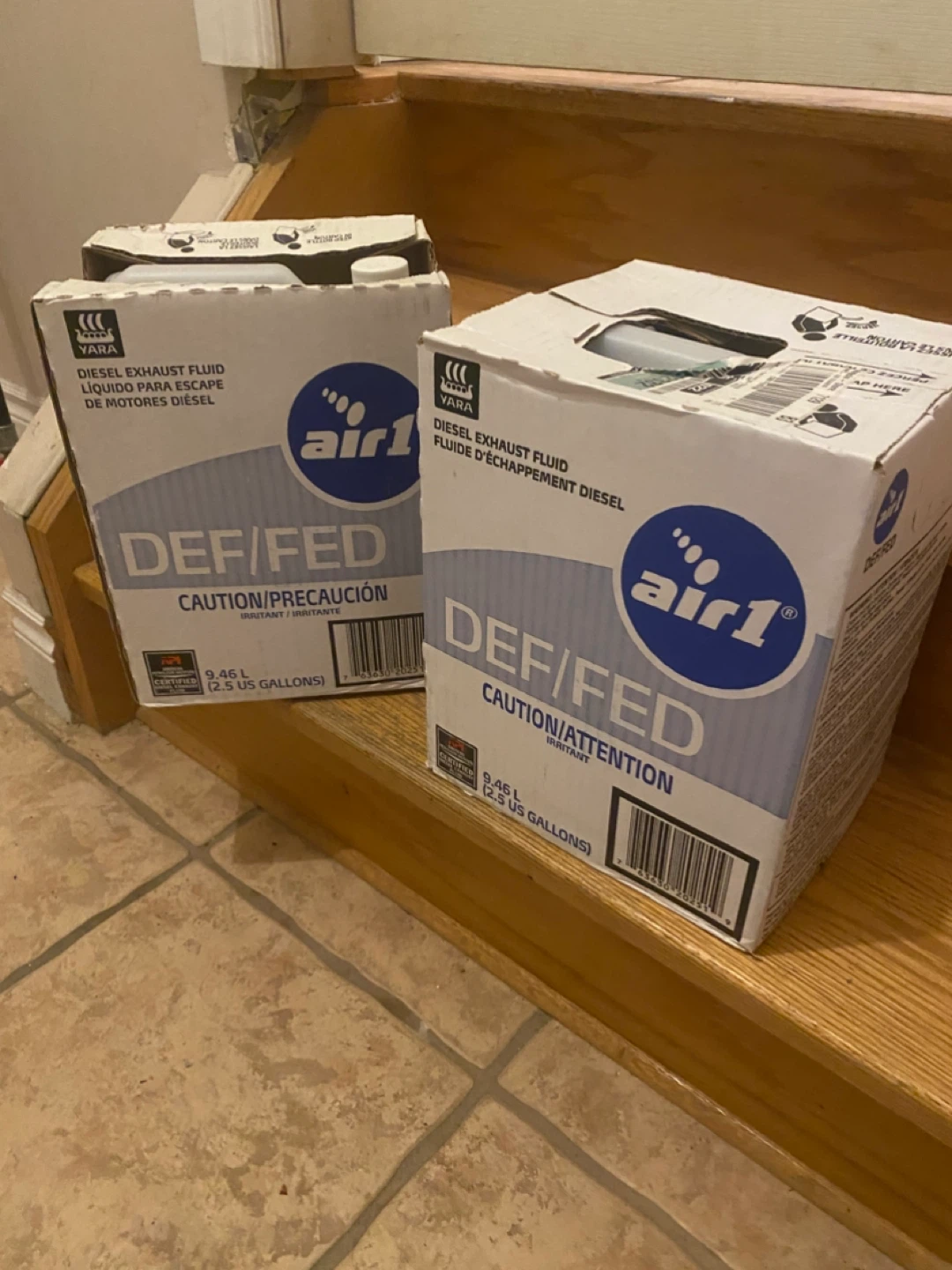 Diesel exhaust fluid