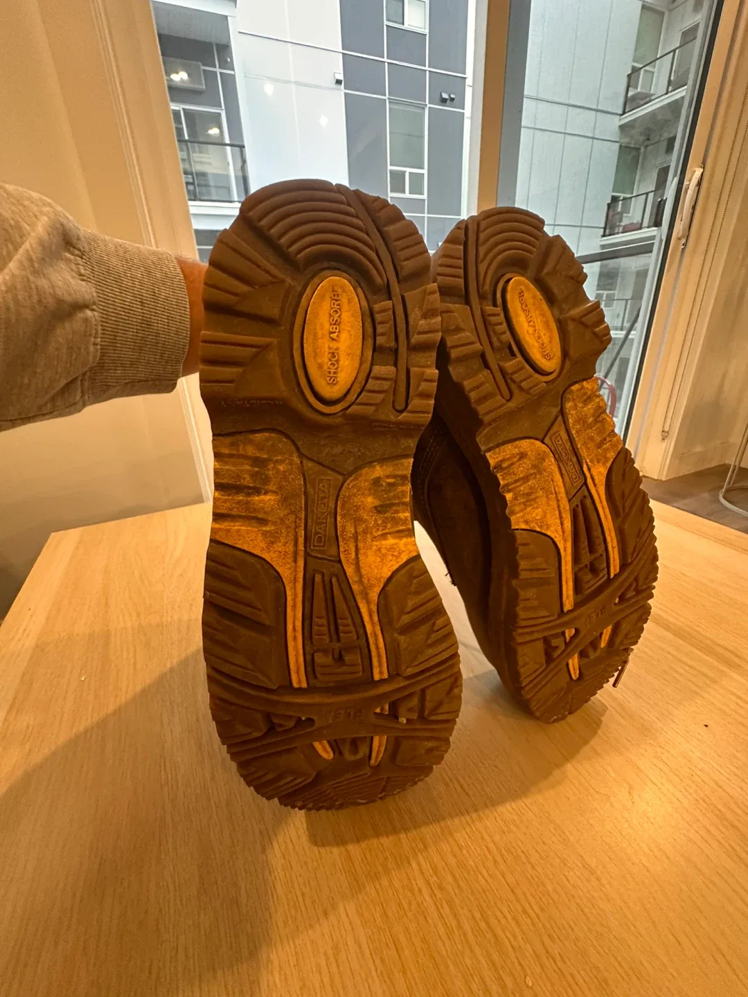 Dakota Quad Comfort Brown Work Boots - Size 9 image indicator(4)