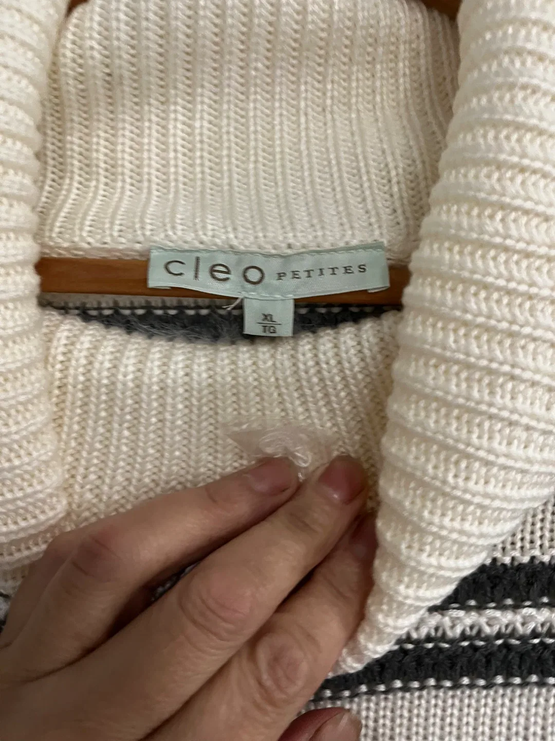 Cleo  Striped Sweater - XL Petite image indicator(6)