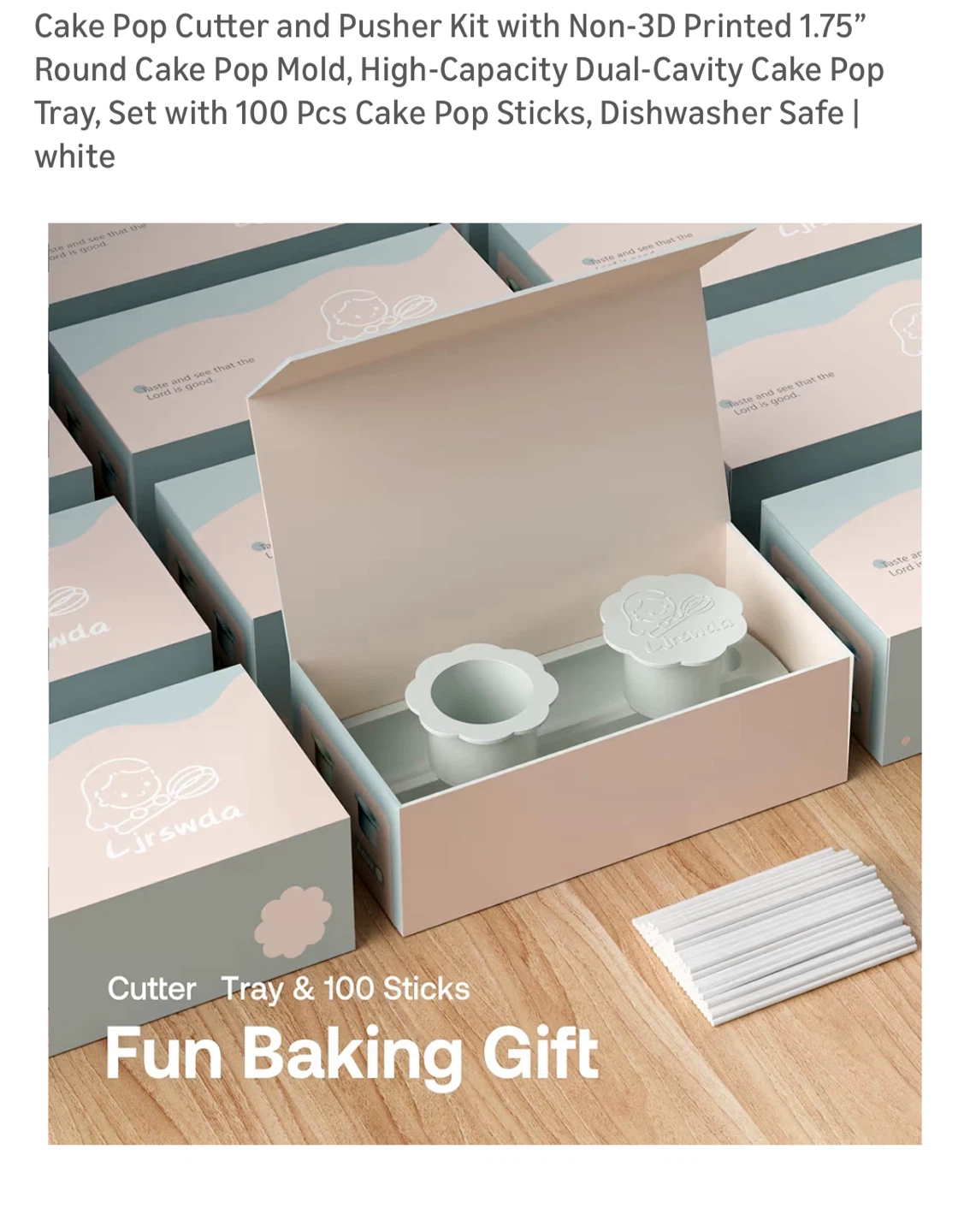 Brand new Cake Pop Cutter and Pusher Kit - photo 5