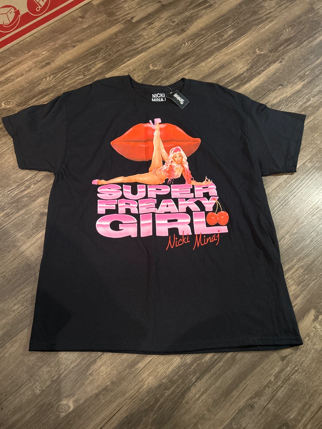 Nicki Minaj Super Freaky Girl Black T-Shirt - XL