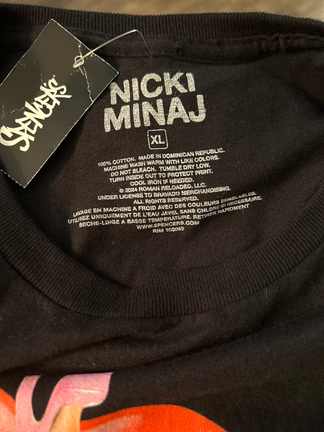 Nicki Minaj Super Freaky Girl Black T-Shirt - XL - photo 4
