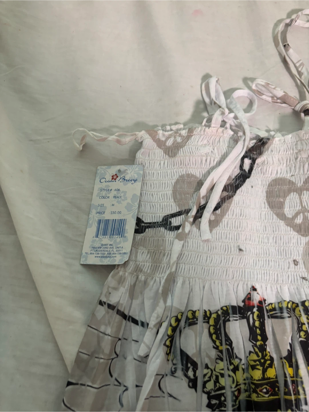 Ocean Breeze White Dress - Size M - photo 2