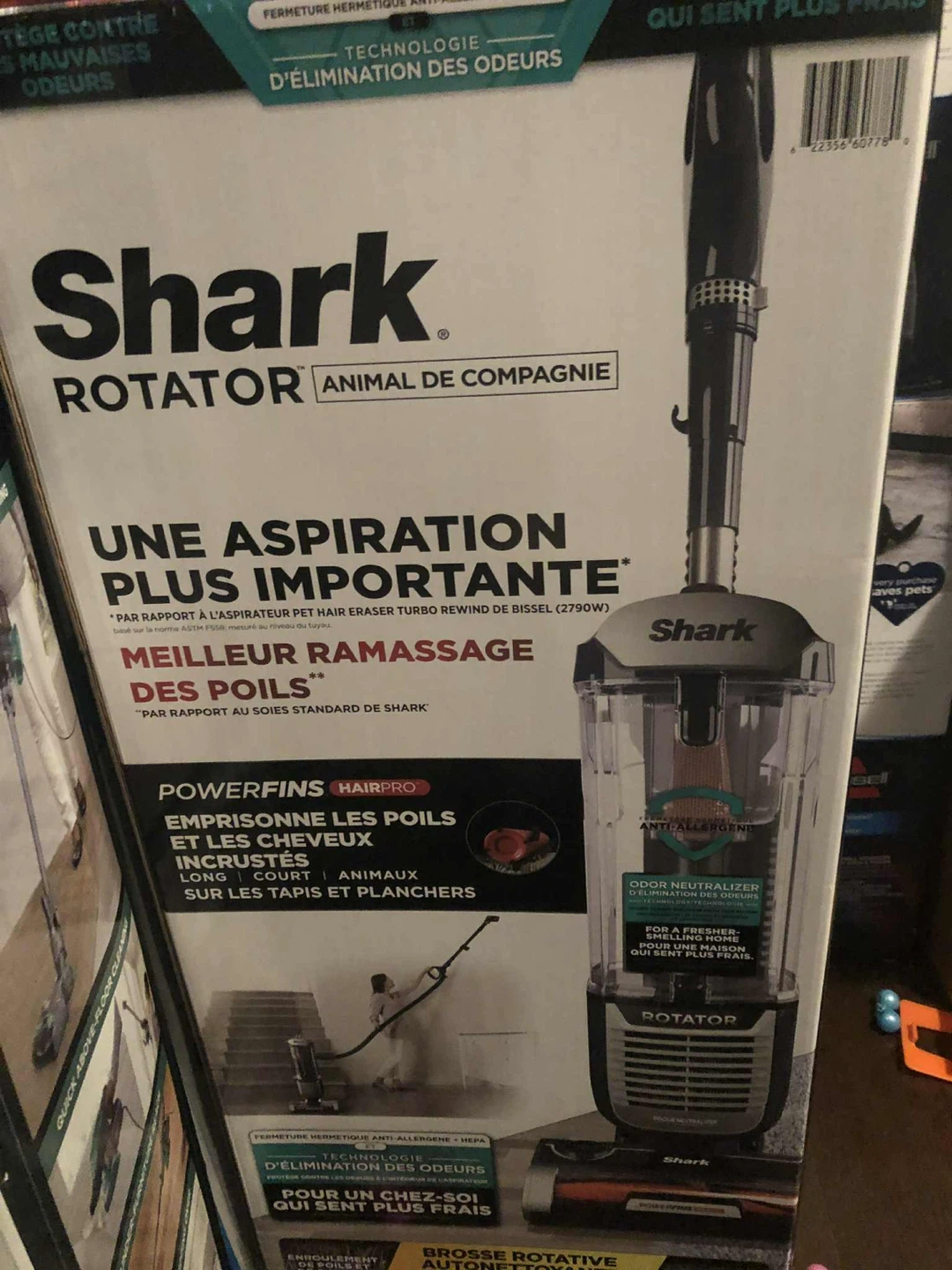 Shark Rotator POWERFINS HairPro Vacuum - photo 2