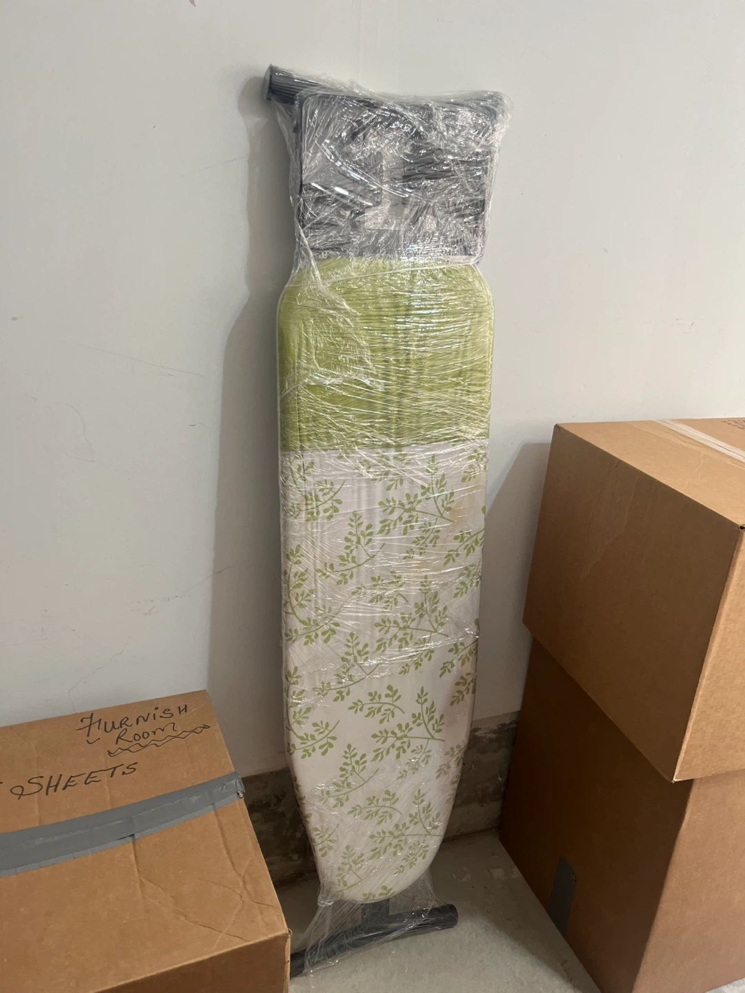 Ironing Board - Green and White